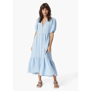 XIRENA Lennox Cyprus Blue Dress